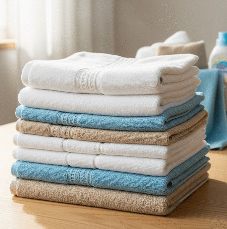 세탁 후 수건이 뻣뻣해지는 이유와 부드럽게 만드는 법은?