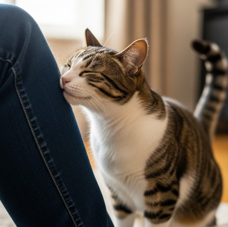 고양이가 특정 사람에게만 애정 표현을 하는 이유는?