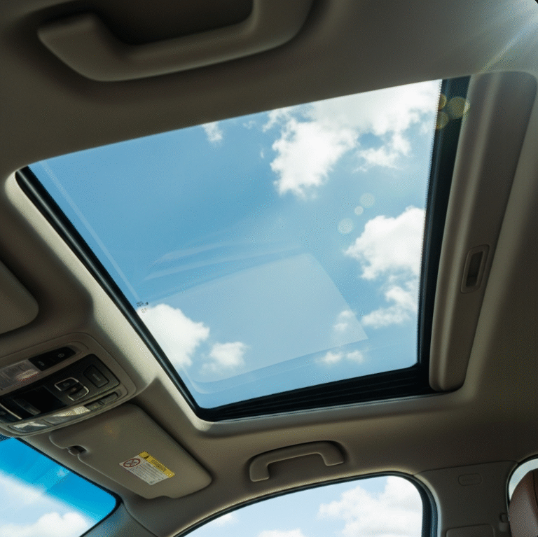 자동차 선루프 누수 예방하는 관리 방법