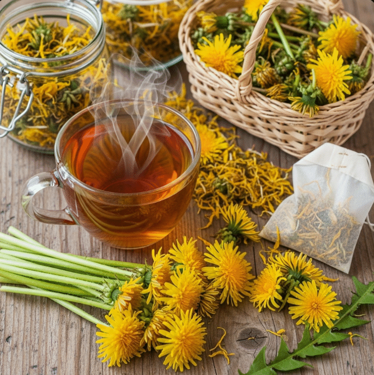 간경변 초기일때 병원 약 없이 6주만에 수치 낮추는 민들레 차