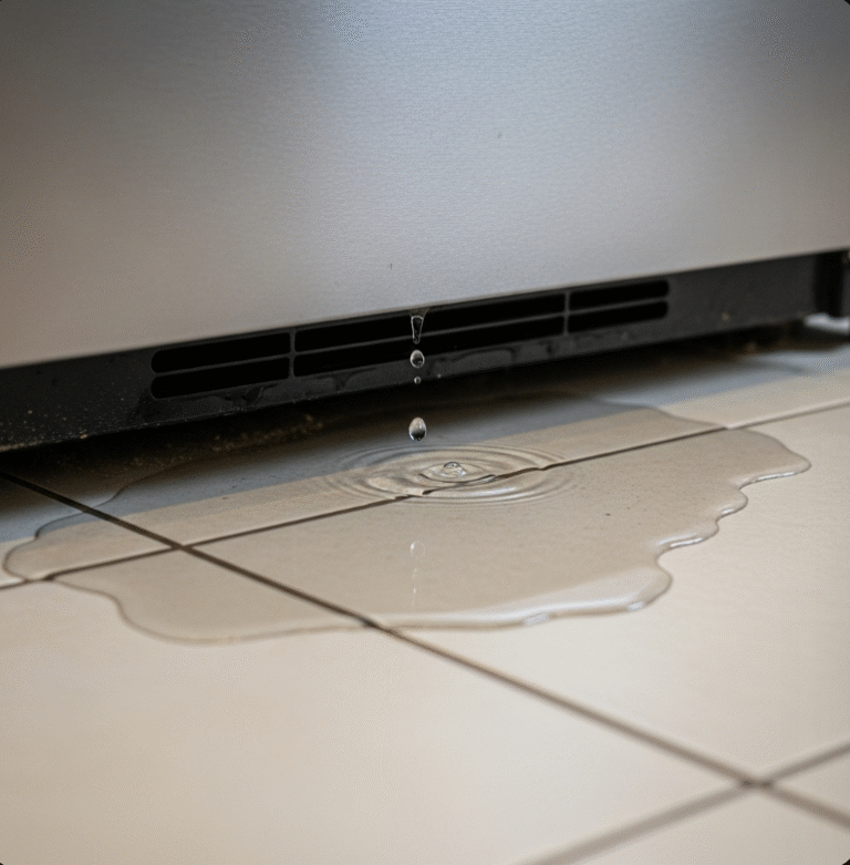 냉장고에서 물이 새는 이유는 배수구 문제일까?