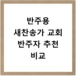 반주용 새찬송가 교회 반주자 추천 비교